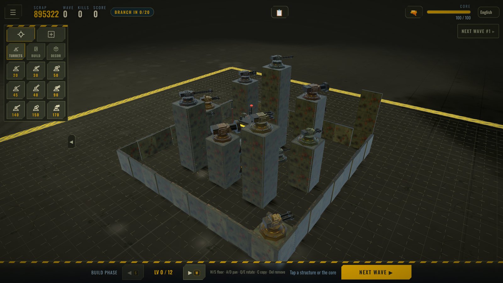 Multi-tier fortress