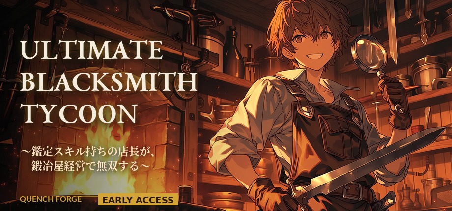 Ultimate Blacksmith Tycoon key art